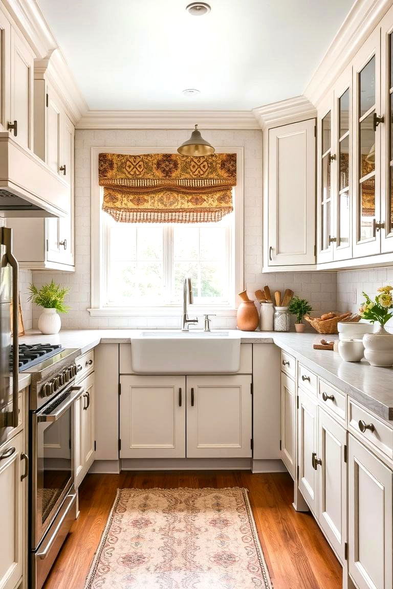Antique White Cabinets - 24 Kitchen Cabinet Color Ideas