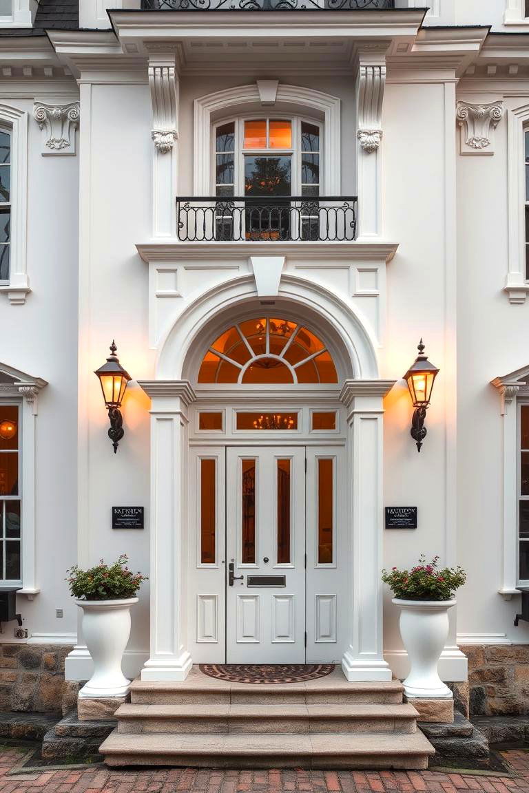 Antique White - 24 Off-white Paint Colors for Home Exteriors