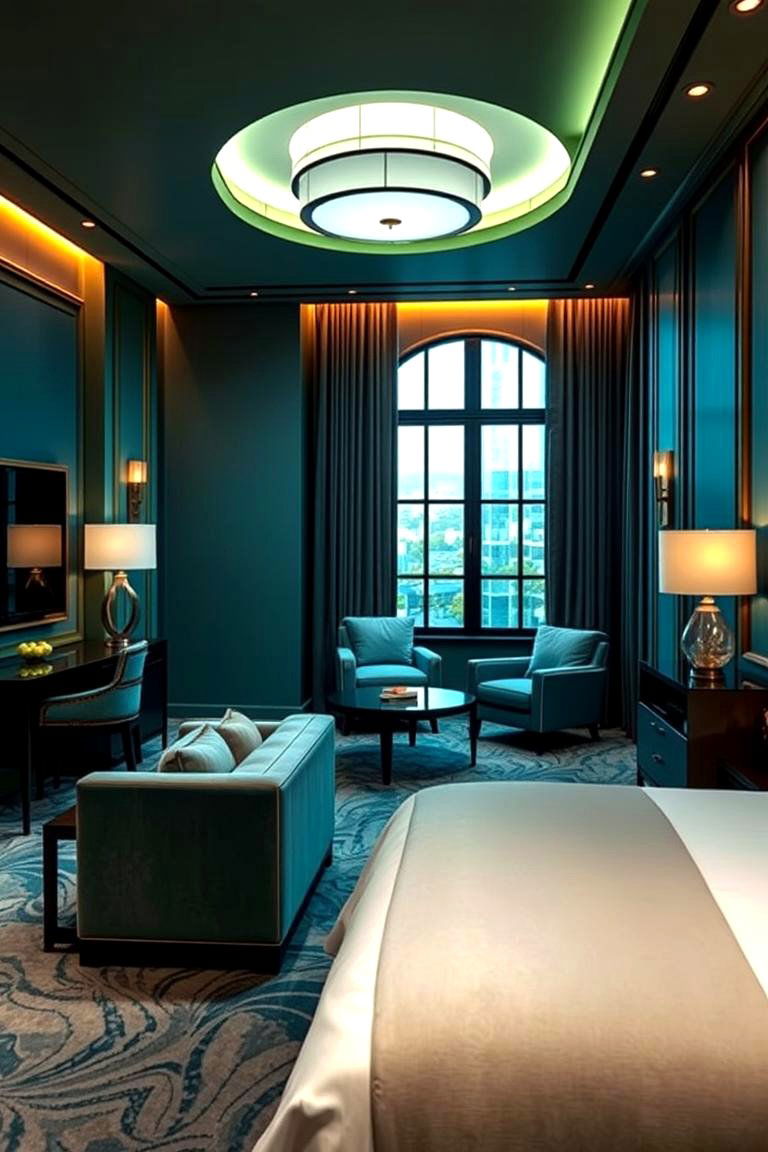 Aqua Elegance Suite - 24 blue and green bedroom ideas