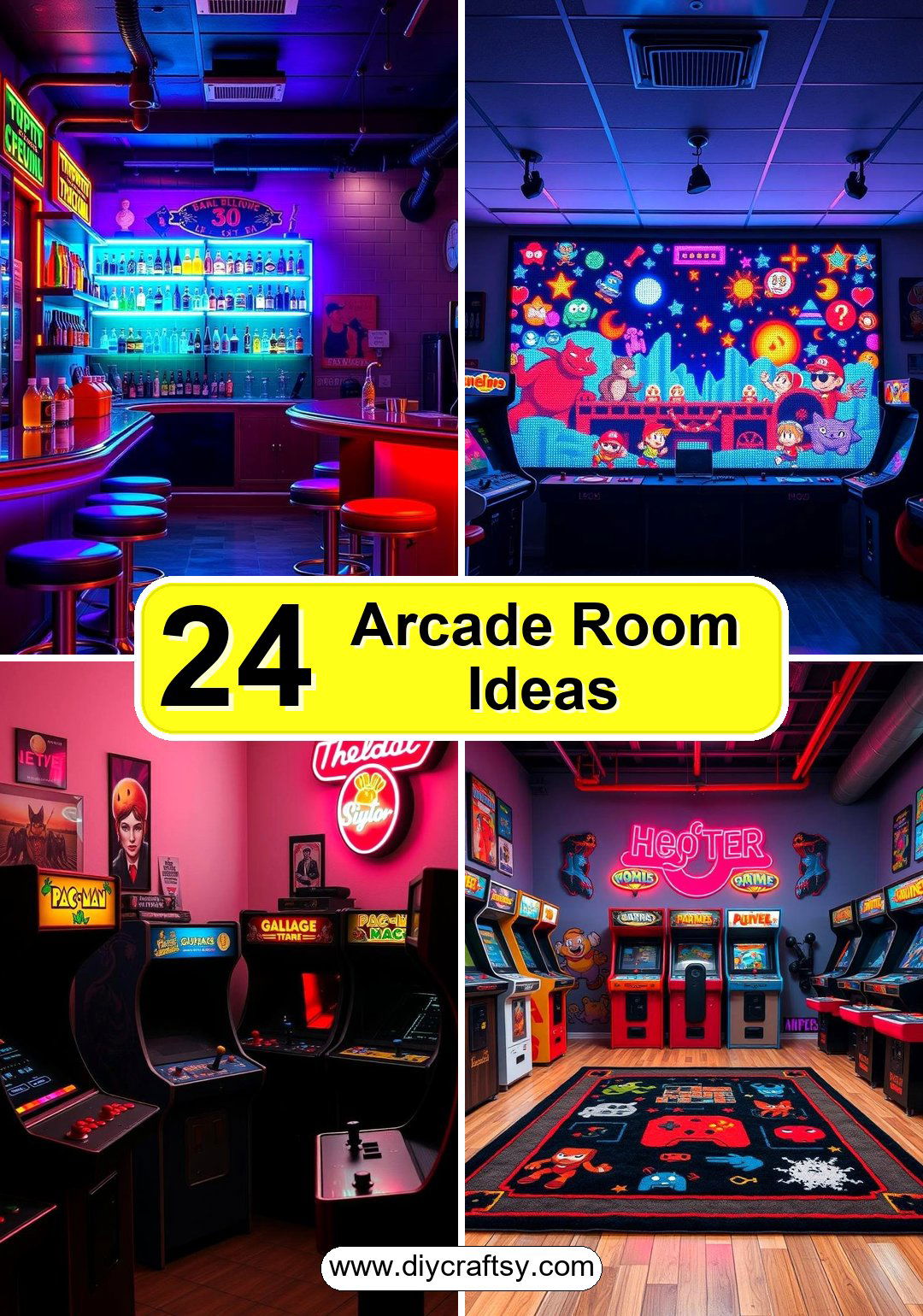 Arcade Room Ideas