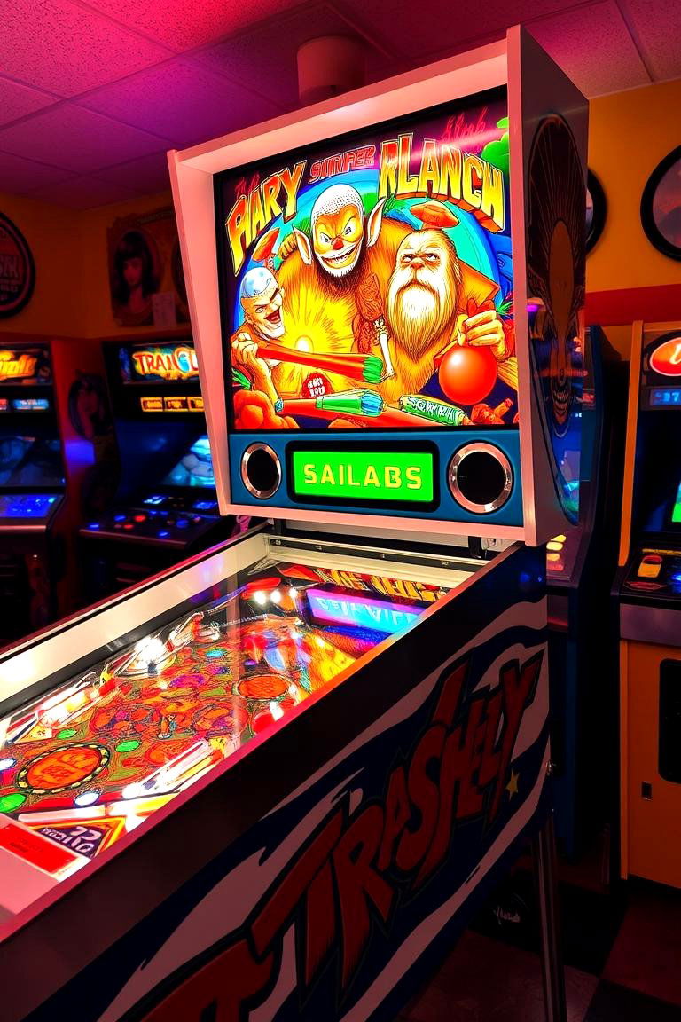 Arcade Style Pinball Machines - 24 Arcade Room Ideas