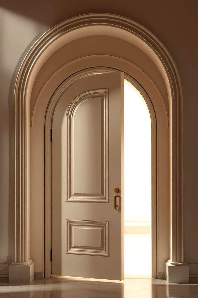 Arched Doorway Elegance - 24 Spanish Style Front Door Ideas