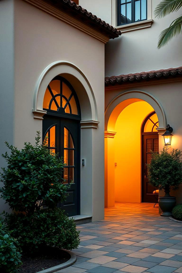 Arched Doorways Timeless Spanish Architectural Features - 24 Spanish Mediterranean House Ideas