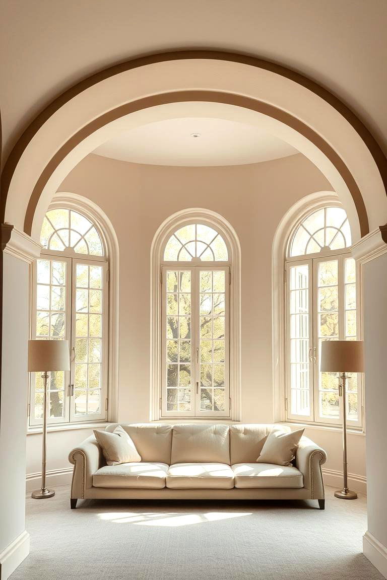 Arched Doorways and Windows - 24 Moroccan Living Room Ideas