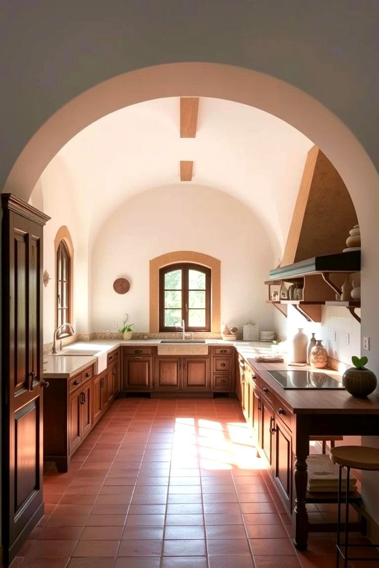 Arched Doorways and Windows - 24 Spanish Style Kitchen Ideas
