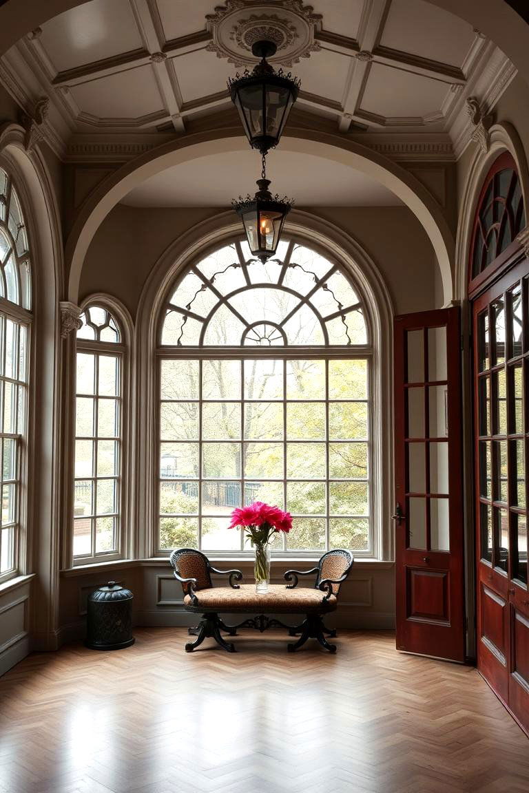 Arched Doorways and Windows for a Grand Feel - 24 Victorian Sunroom Ideas