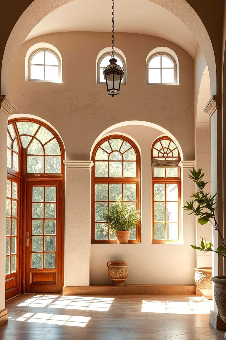 Arched Doorways and Windows - 24 Mediterranean Living Room Ideas