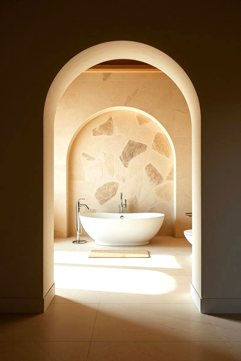 Arched Doorways - 24 Spanish Style Bathroom Ideas