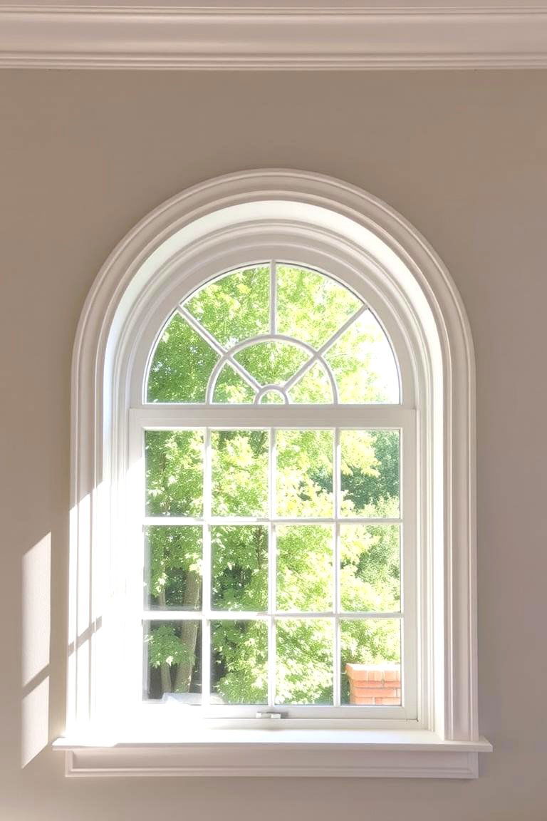 Arched Window Trim - 24 Window Trim Ideas