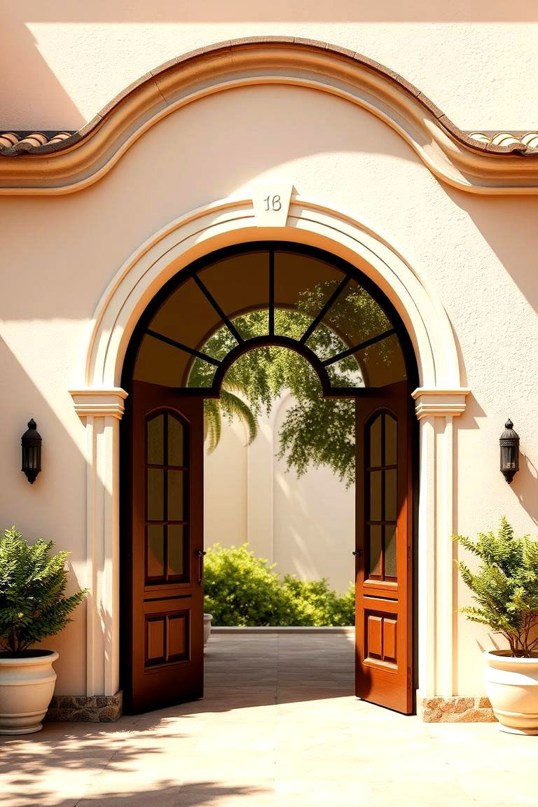 Arched Windows and Doorways - 24 spanish colonial revival architecture