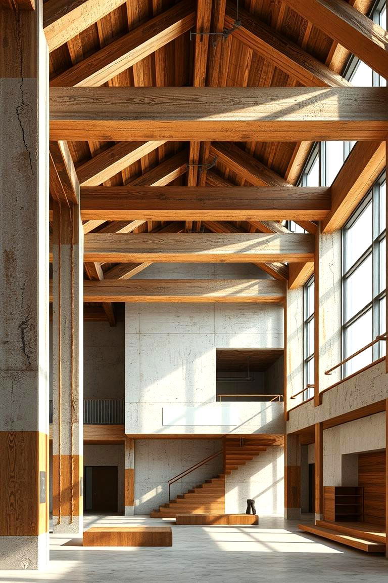 Architectural Brutalism Details - 24 Brutalist Interior Design Ideas