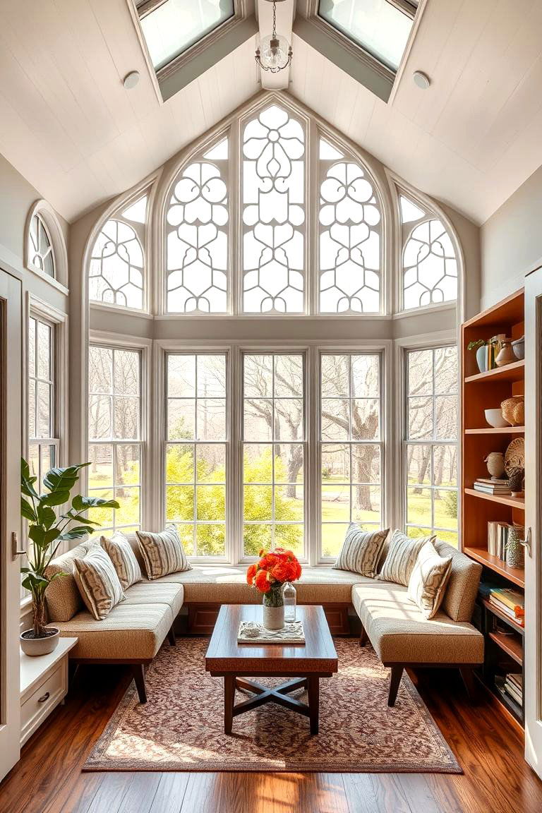 Architectural Charm - 24 Mid-century Modern Sunroom Ideas