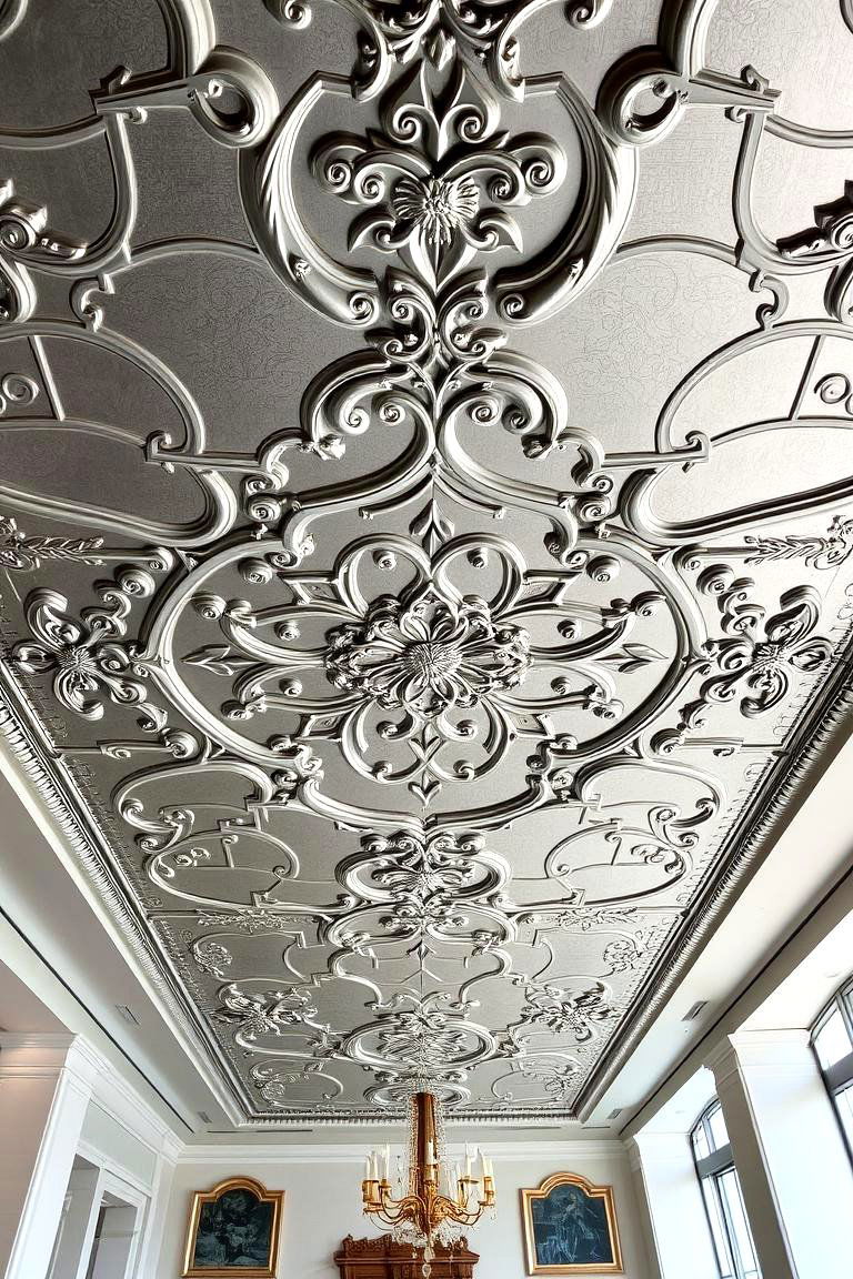 Architectural Tin Ceiling Accents - 24 Tin Ceiling