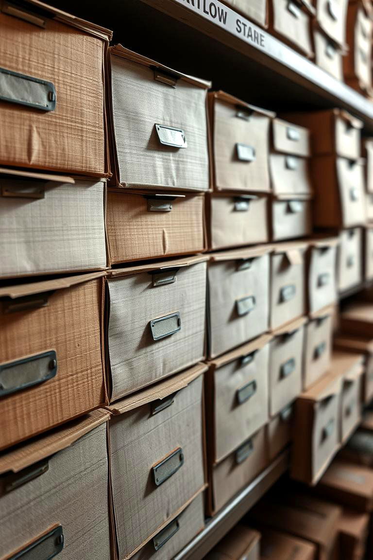 Archival Storage Boxes - 24 Photo Storage Ideas