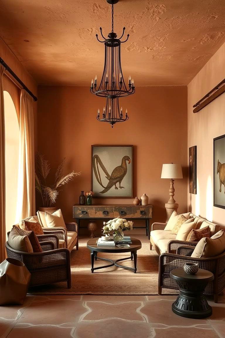 Arid Earthy Elegance - 24 Desert Themed Room Ideas