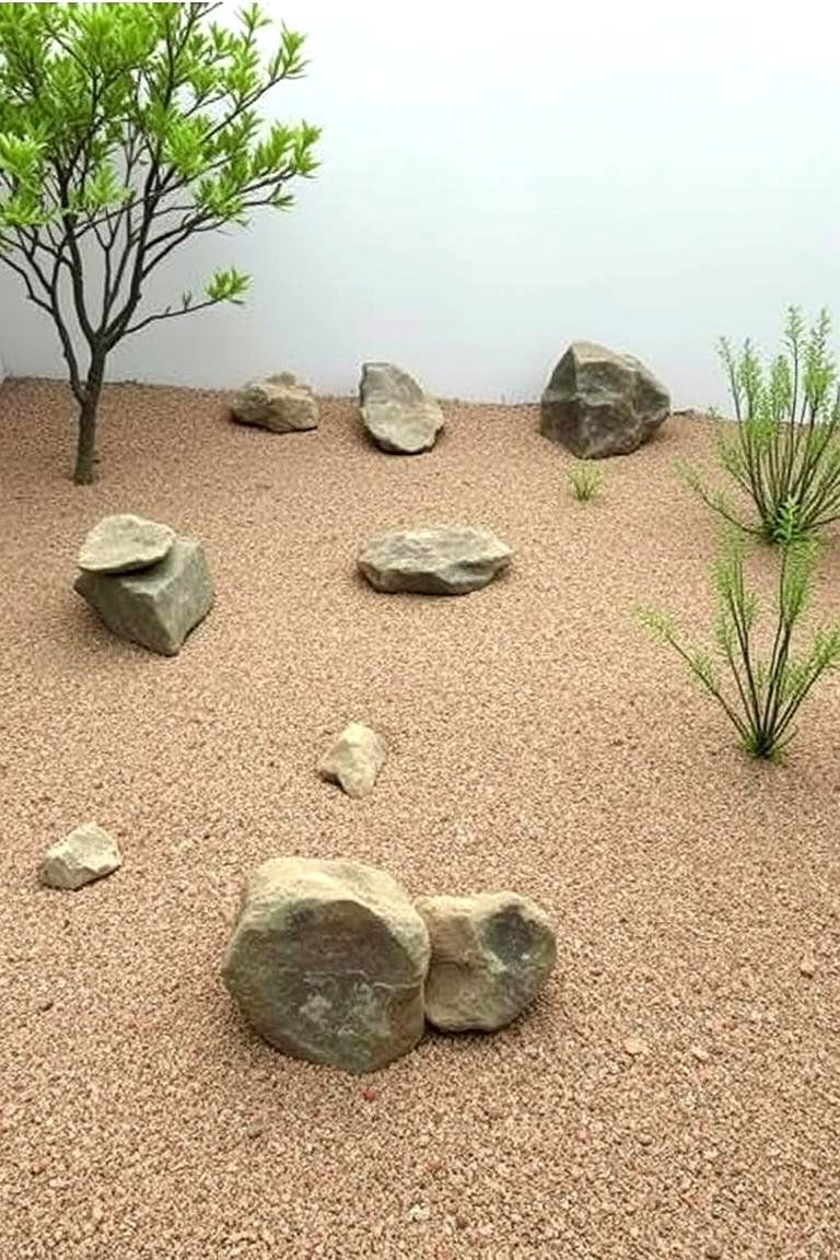 Arid Zen Garden - 24 Desert Landscape Ideas