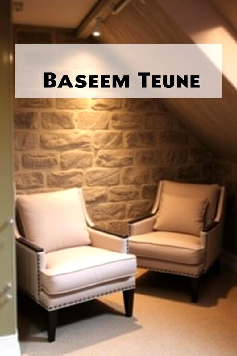 Armchairs for Cozy Corners - 24 Basement Furniture Ideas