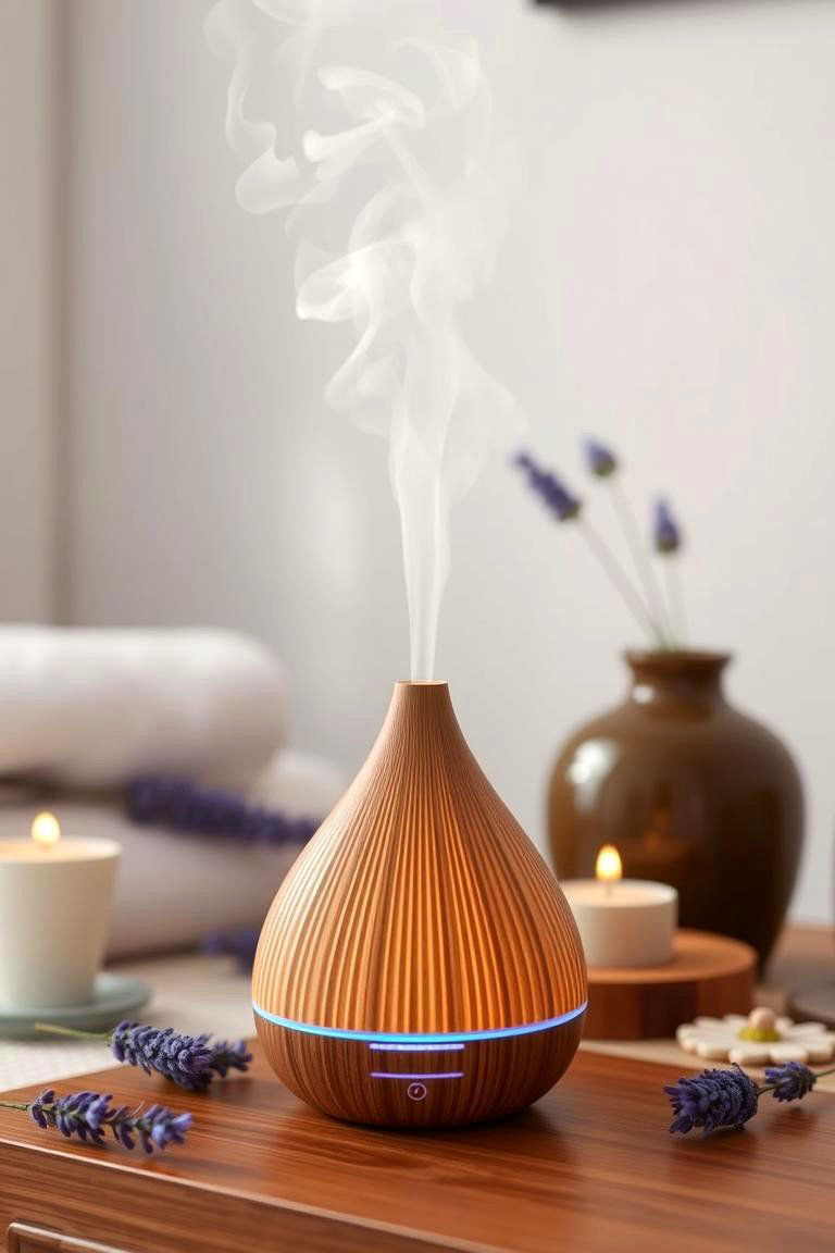 Aromatherapy Diffusers - 24 Spa Decor Ideas