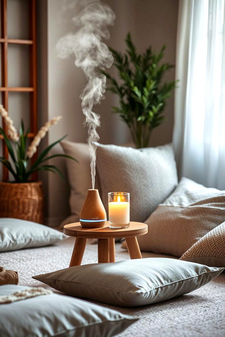 Aromatherapy Haven - 24 meditation room ideas