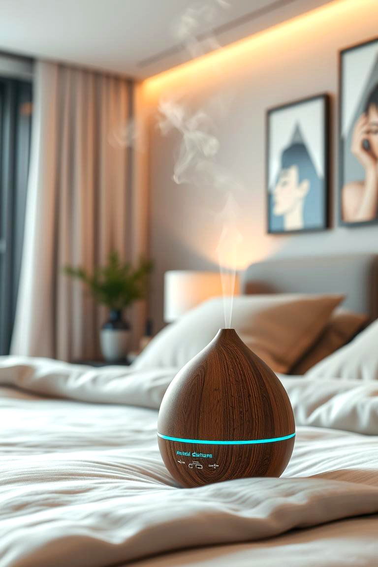 Aromatic Diffusers for a Sensory Experience - 24 luxury modern bedroom ideas