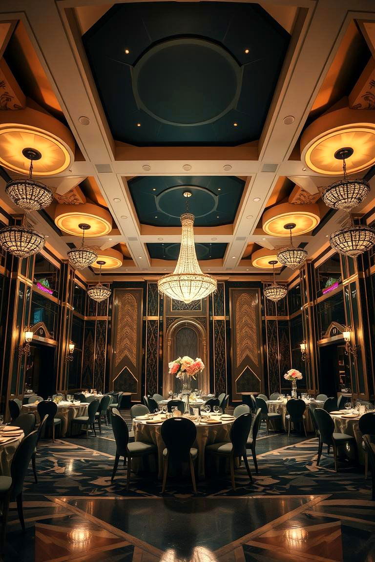 Art Deco Ballroom Wedding - 24 Destination Wedding Ideas