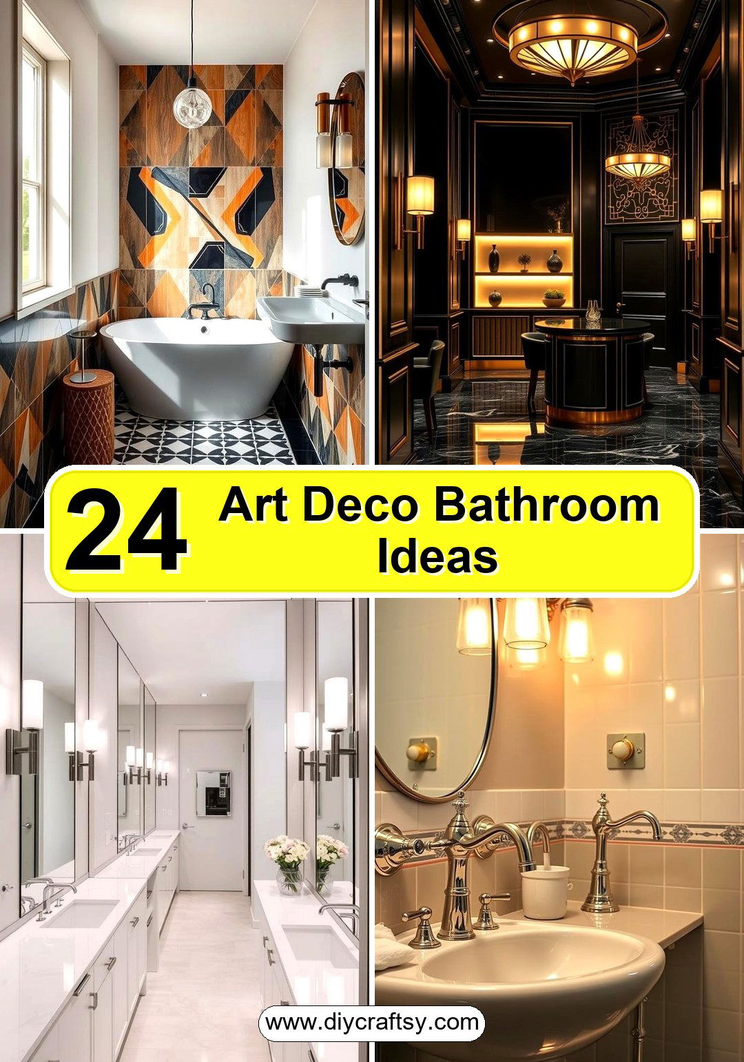 Art Deco Bathroom Ideas
