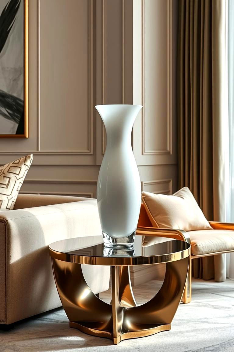 Art Deco Console Tables - 24 Art Deco Living Room Ideas
