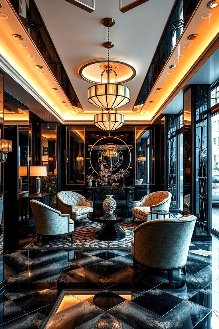 Art Deco French Flair - 24 French Interior Design Ideas