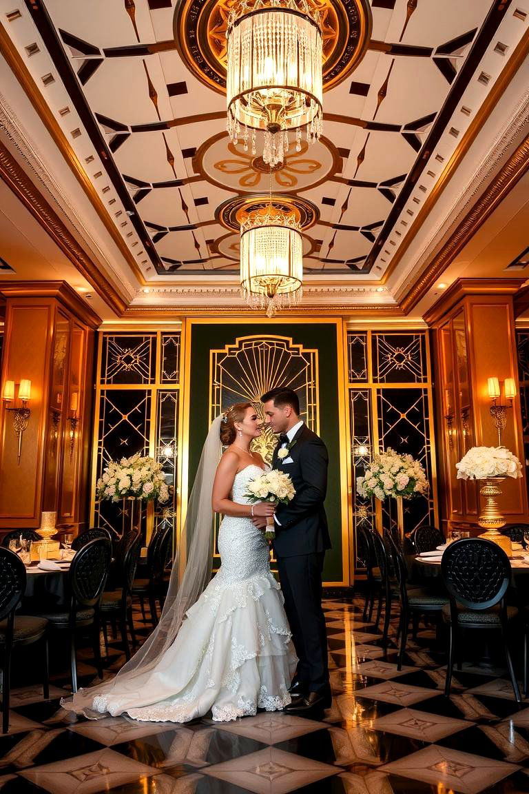 Art Deco Glamour - 24 Wedding Theme Ideas