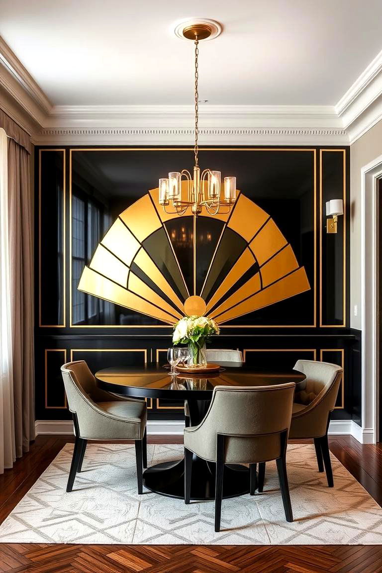 Art Deco Half Wall Paneling - 24 Half Wall Paneling Ideas