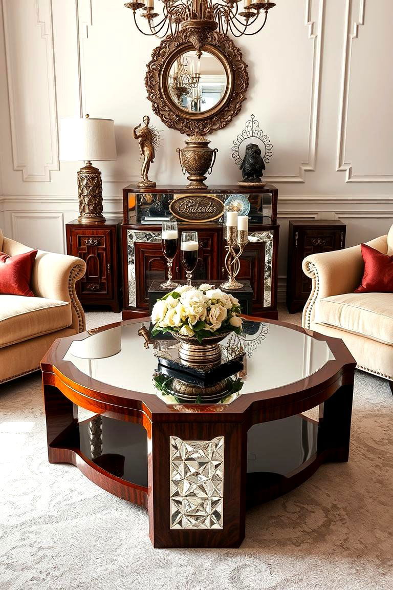 Art Deco Inspired Decor - 27 1950s Living Room Ideas