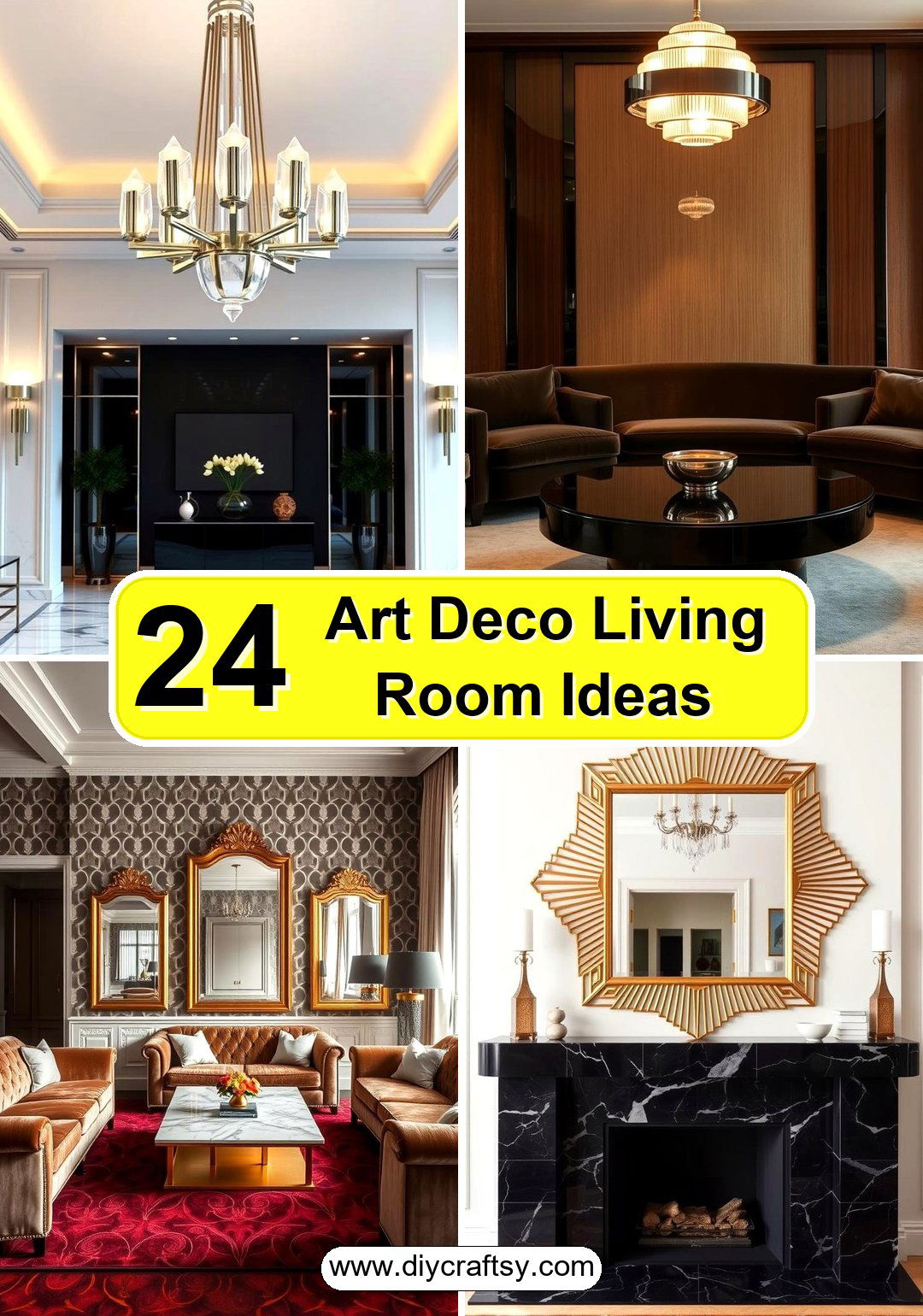 Art Deco Living Room Ideas