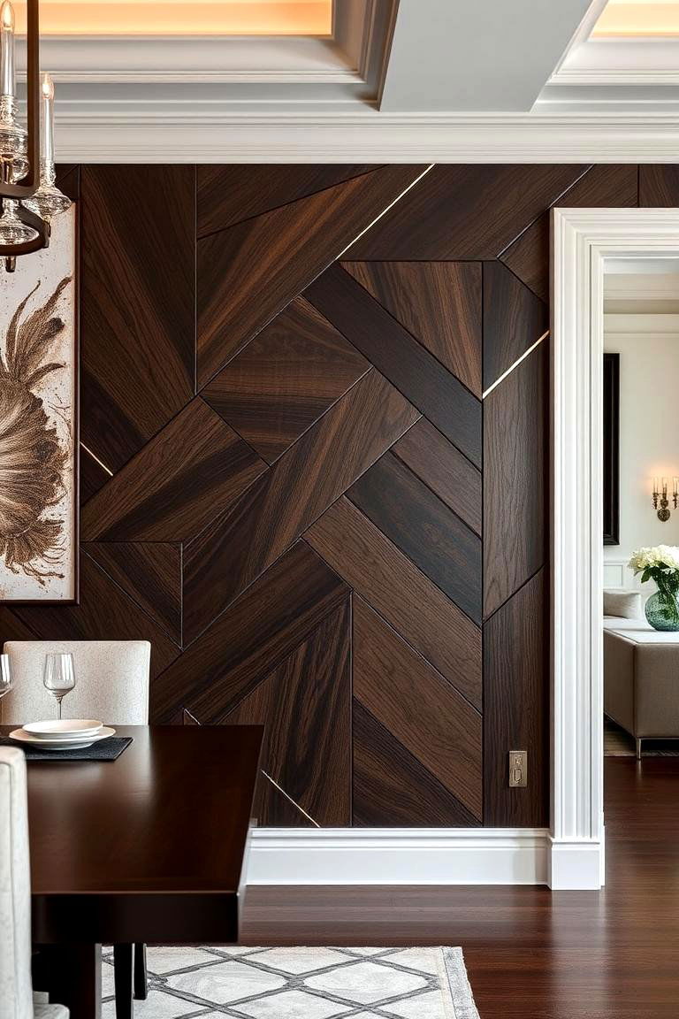 Art Deco Wall Paneling - 24 Art Deco Dining Room Ideas