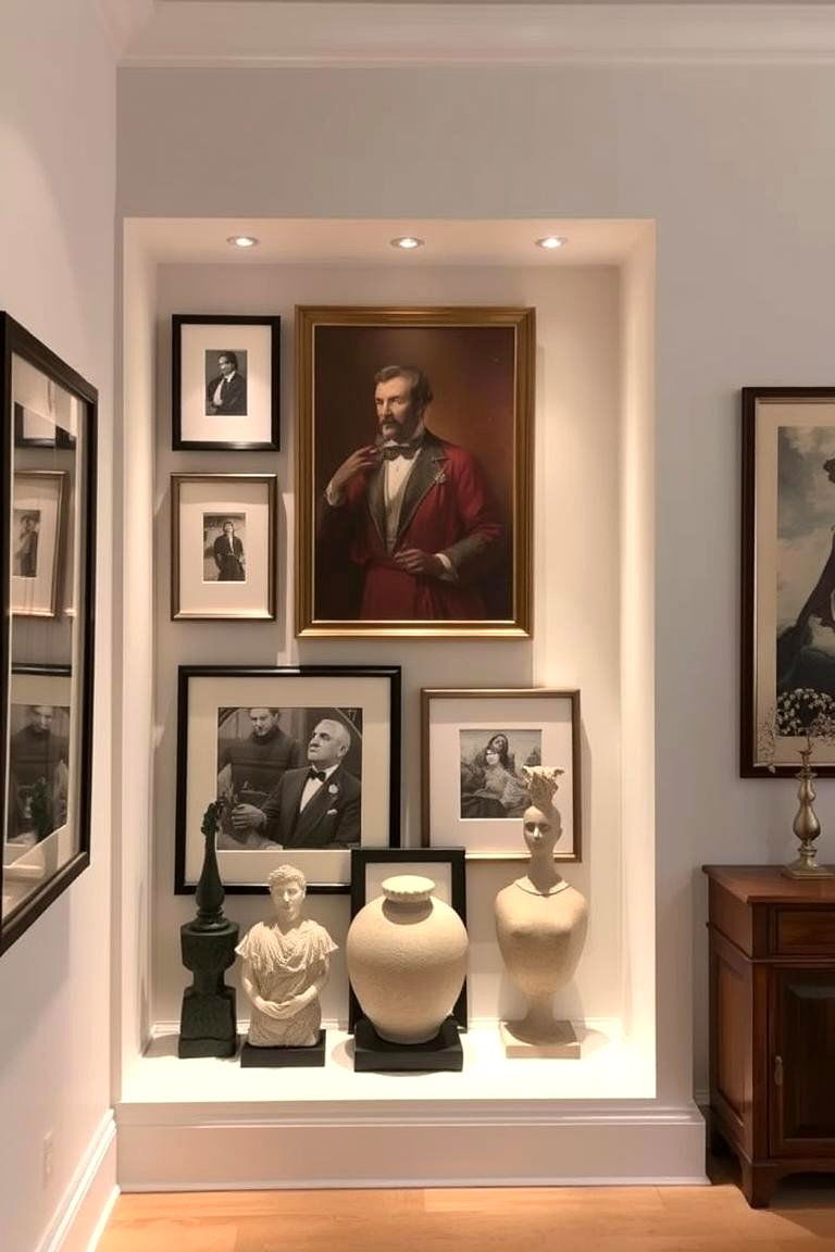 Art Display Alcove - 24 Alcove Ideas