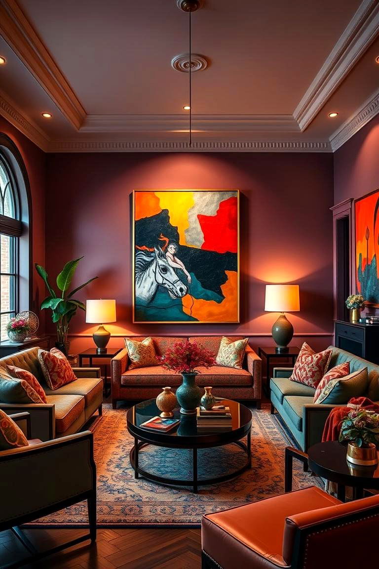 Art Focused Parlor - 24 Parlor Room Ideas