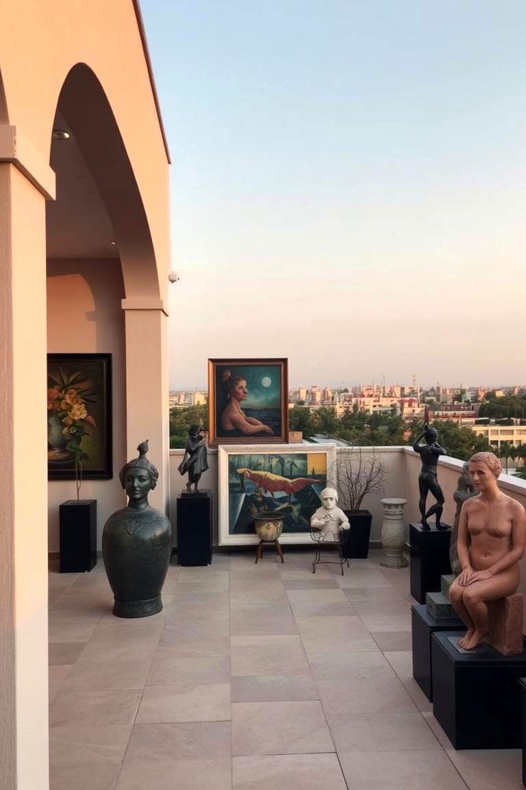 Art Inspired Space - 24 Terrace Design Ideas