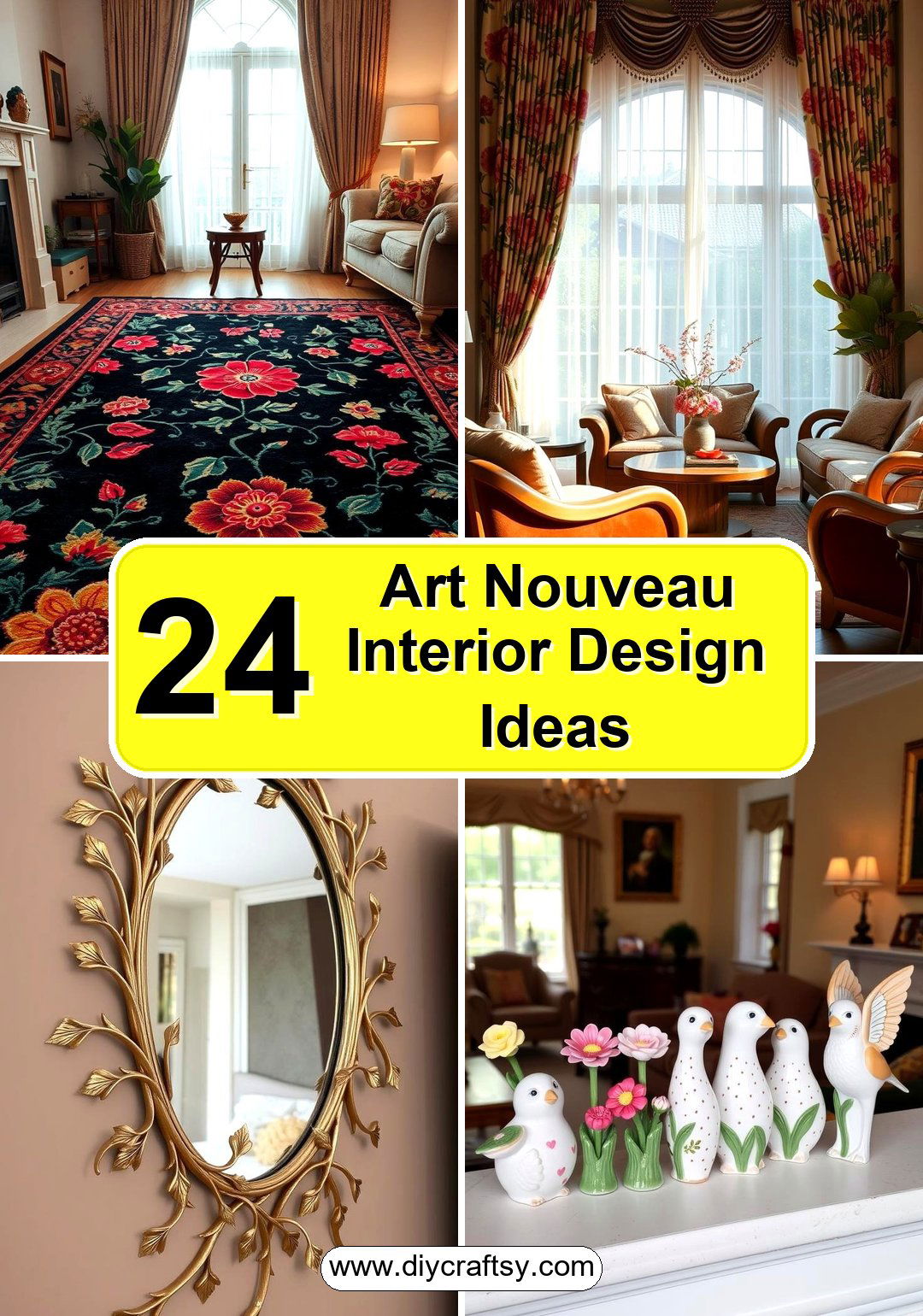 Art Nouveau Interior Design Ideas