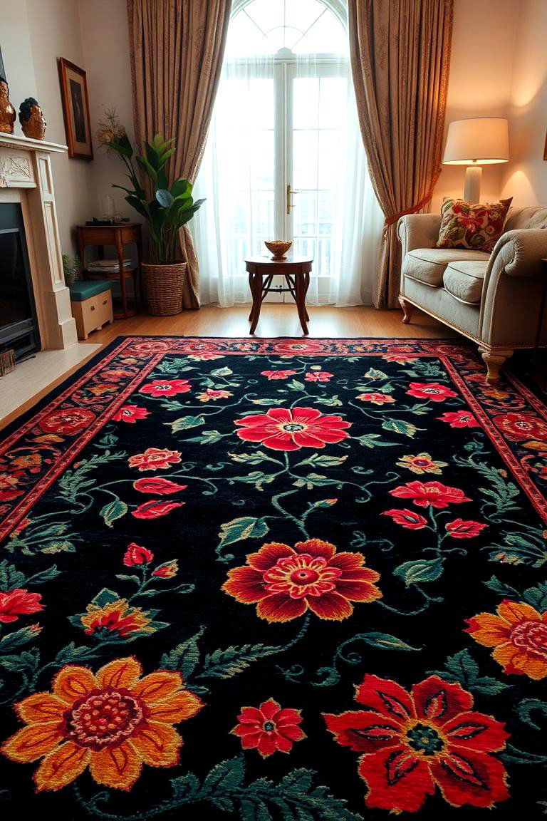 Art Nouveau Rugs and Carpets - 24 Art Nouveau Interior Design Ideas