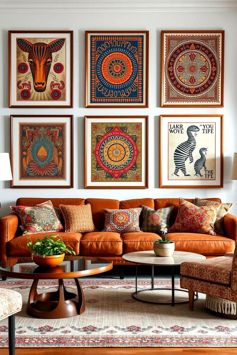 Art from Different Cultures - 24 Gallery Wall Ideas