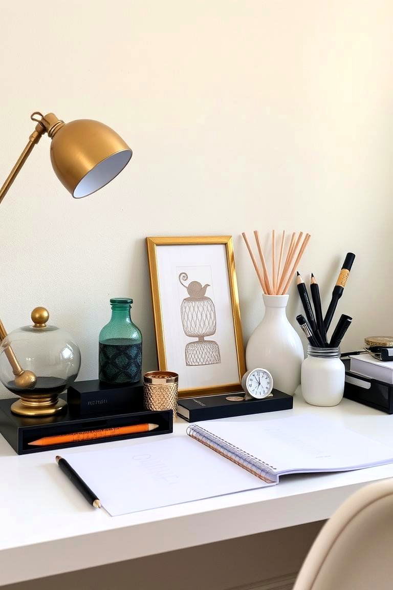 Artful Arrangement - 24 Desk Decor Ideas