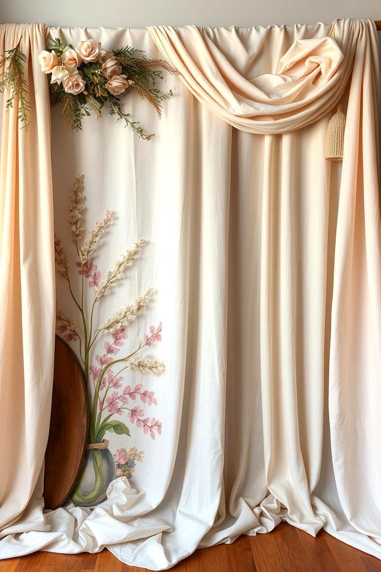 Artful Portrait Backdrops - 24 Bridgerton Wedding Ideas