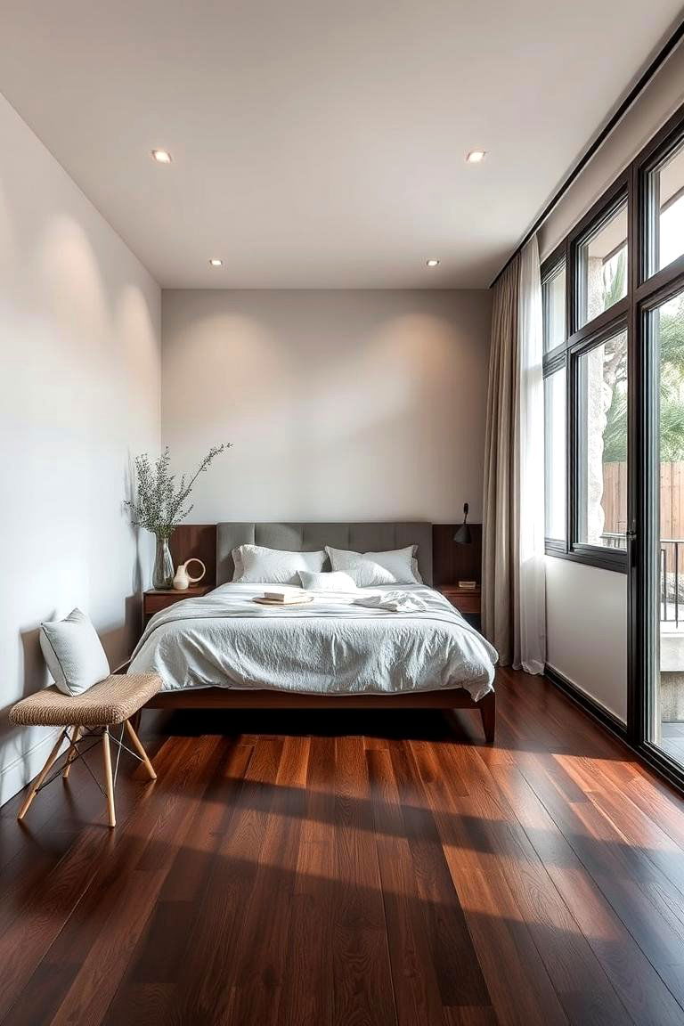 Artful Texture and Depth - 24 Dark Walnut Floors for Rooms