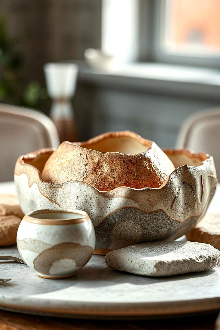 Artisan Ceramic Centerpiece - 24 Centerpiece Ideas