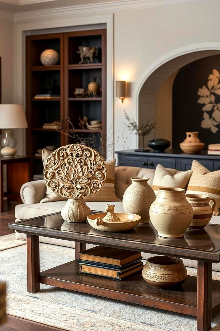 Artisan Crafted Details - 24 Sofa Table Decor Ideas