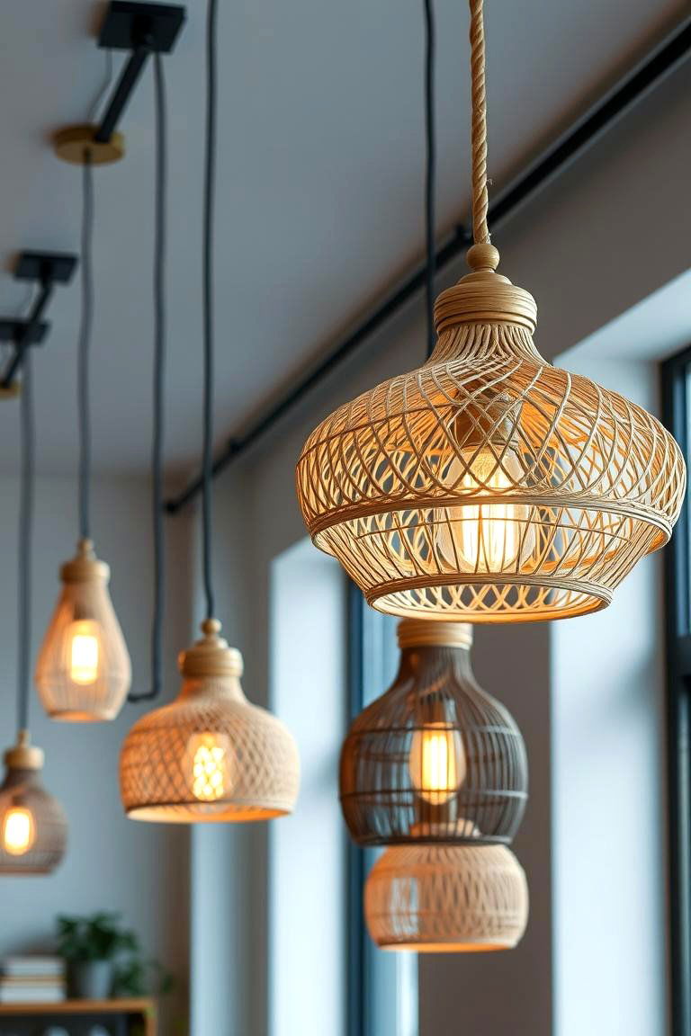 Artisan Lighting Fixtures - 24 Boho Decor Ideas