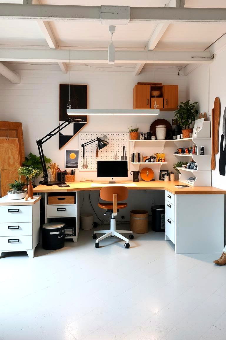 Artisan Workstation Setup - 24 Studio Furniture Ideas