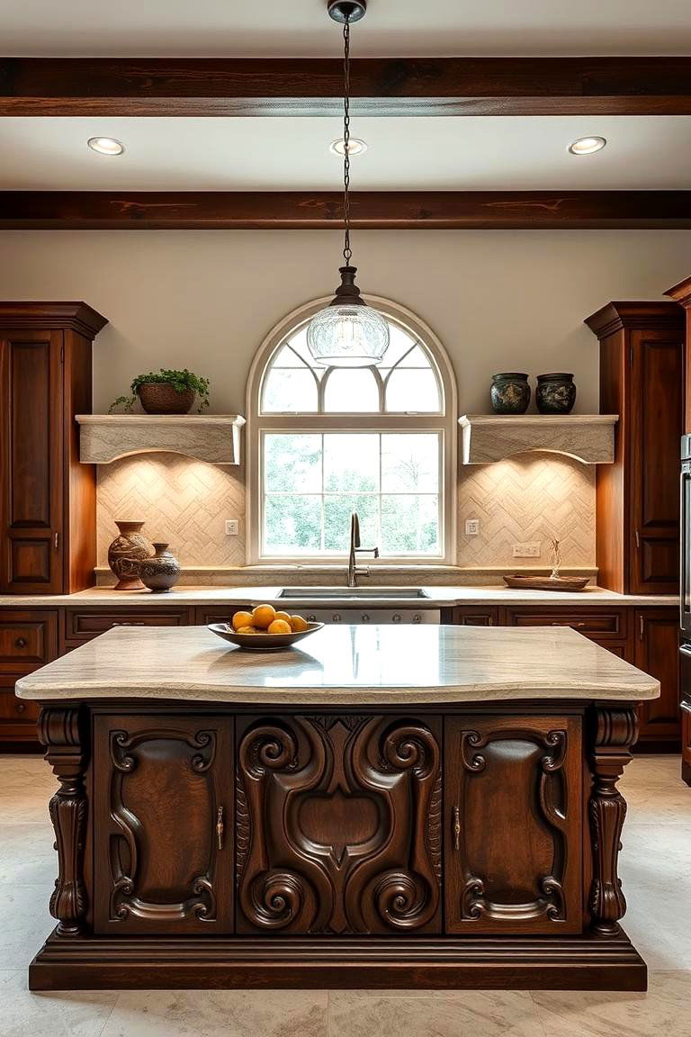 Artisanal Kitchen Islands - 24 Southwestern Kitchen Ideas