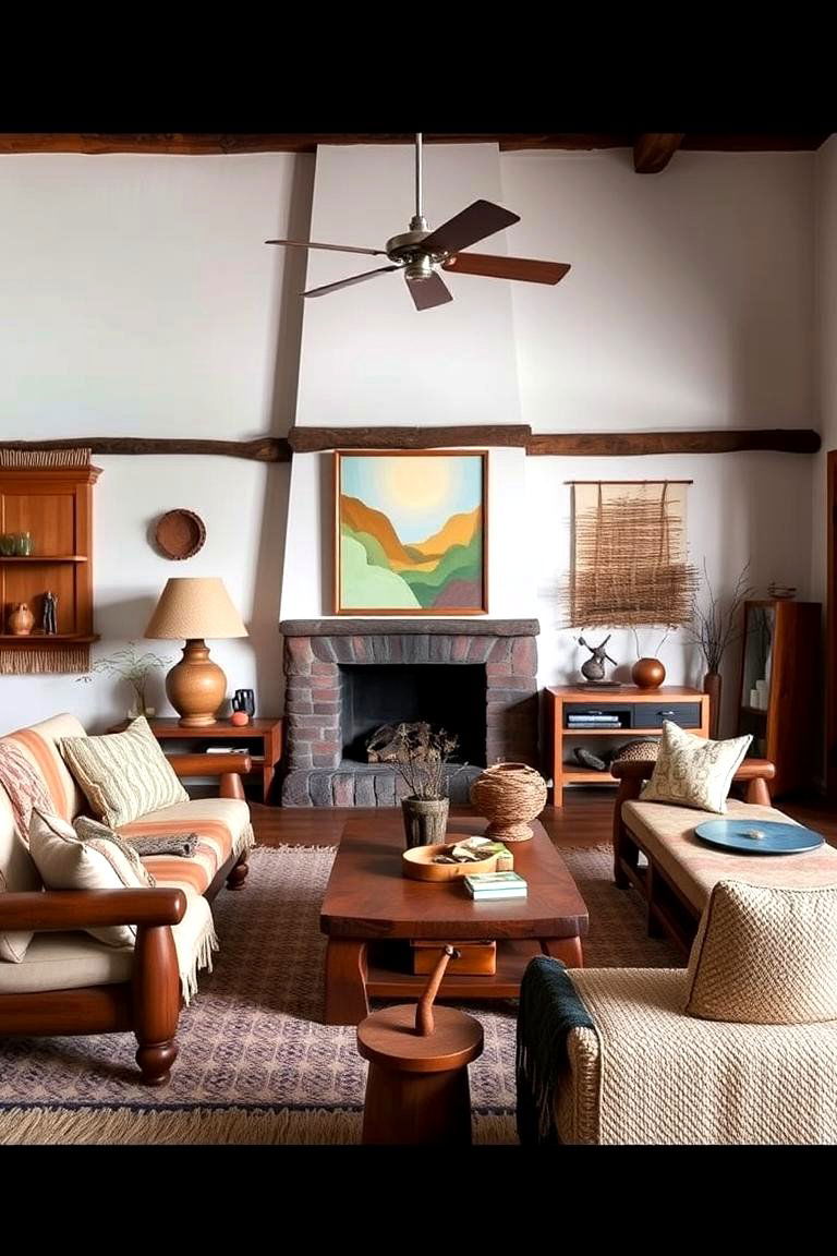 Artisanal Touches - 24 Aesthetic Living Room Ideas