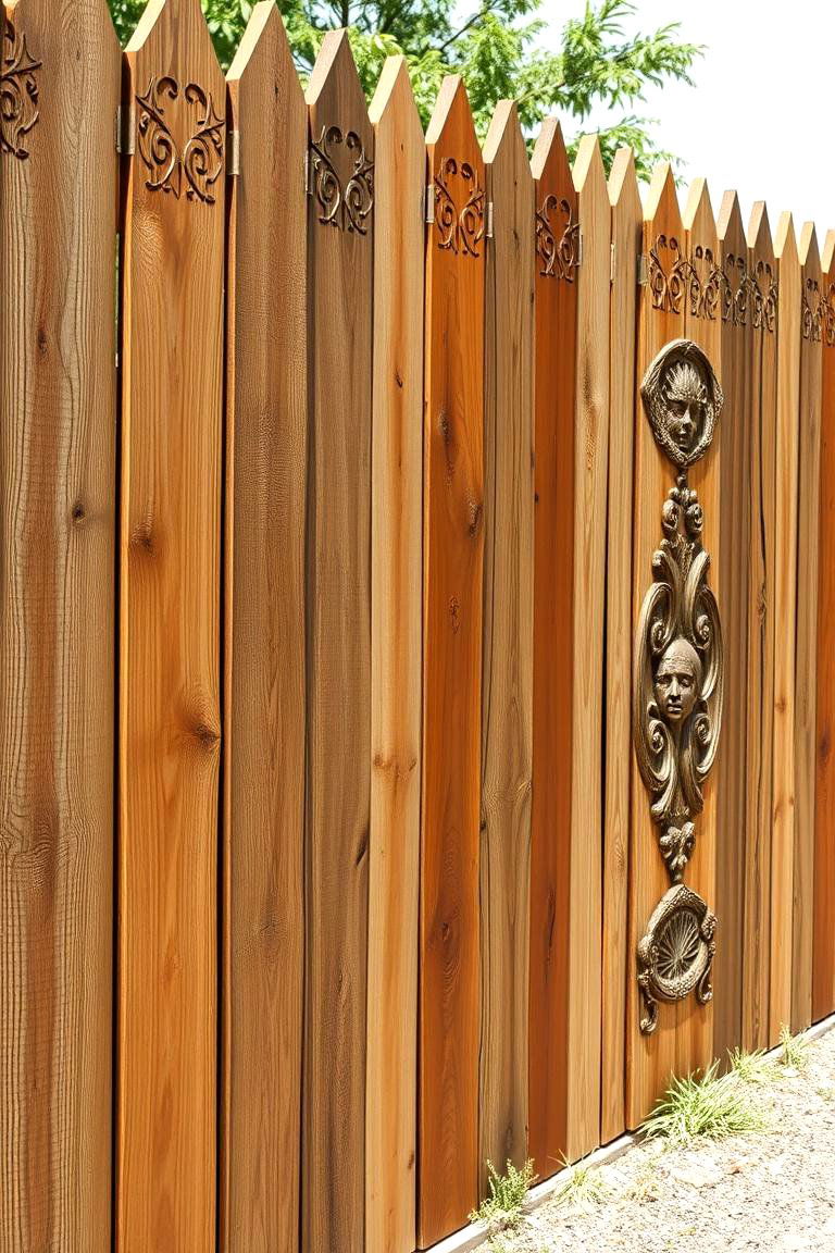 Artisanal Wooden Fence Enclosure - 24 Cottagecore House Exterior Ideas