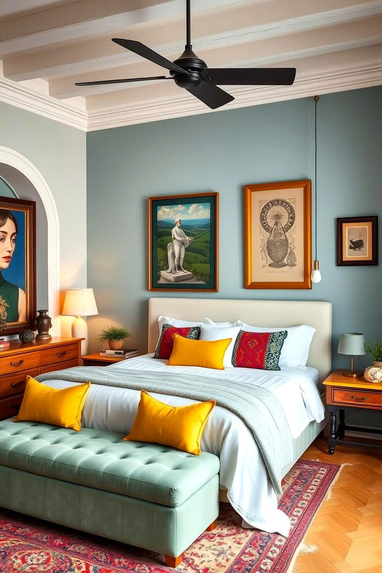 Artistic Aegean - 24 Greek Bedroom Design Ideas